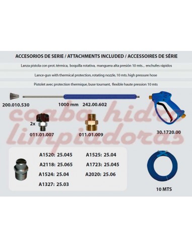 ECOLINE A2118i GS CH 180bar 21lts/min...