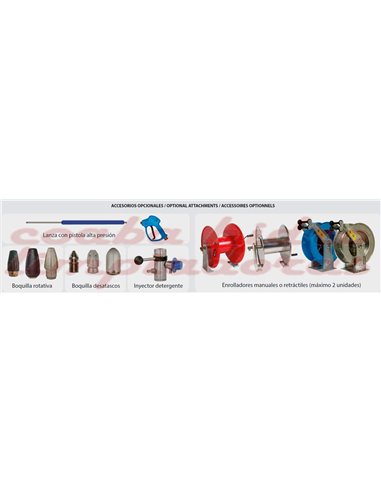 HYDROREM 2118i GS 180bar 21lts/min  gasolina