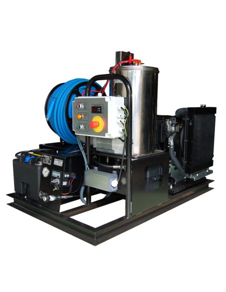 Hidrolimpiadora de agua caliente diesel MAXI HOT